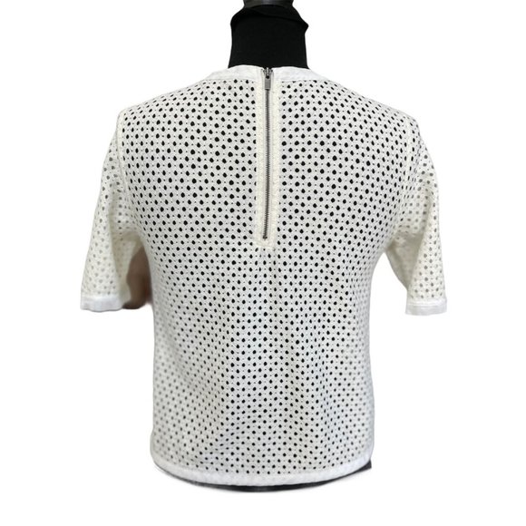 Banana Republic White Lace Cropped Top Size XS - Picture 4 of 8